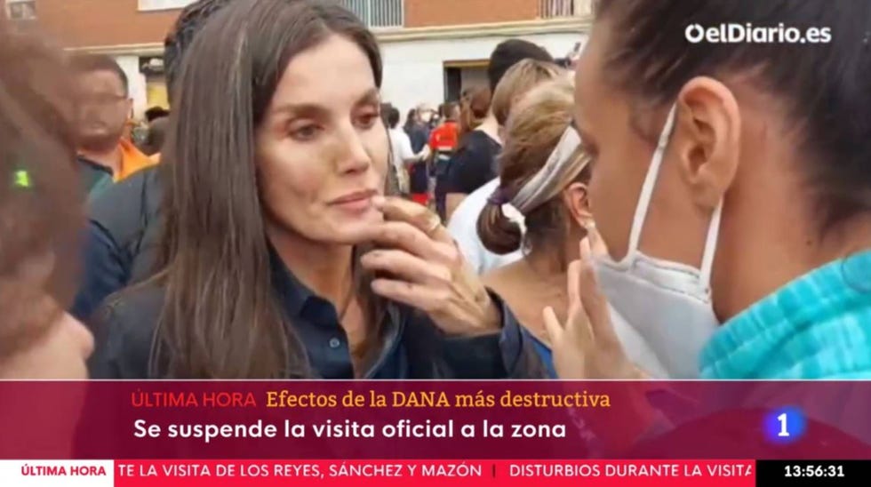 reina letizia paiporta dana
