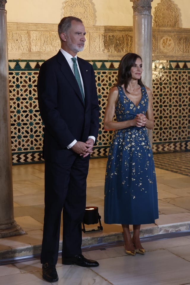 reina letizia y rey felipe vi