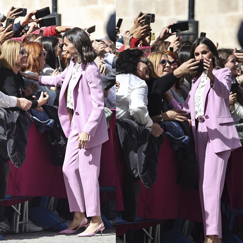 letizia con los valencianos