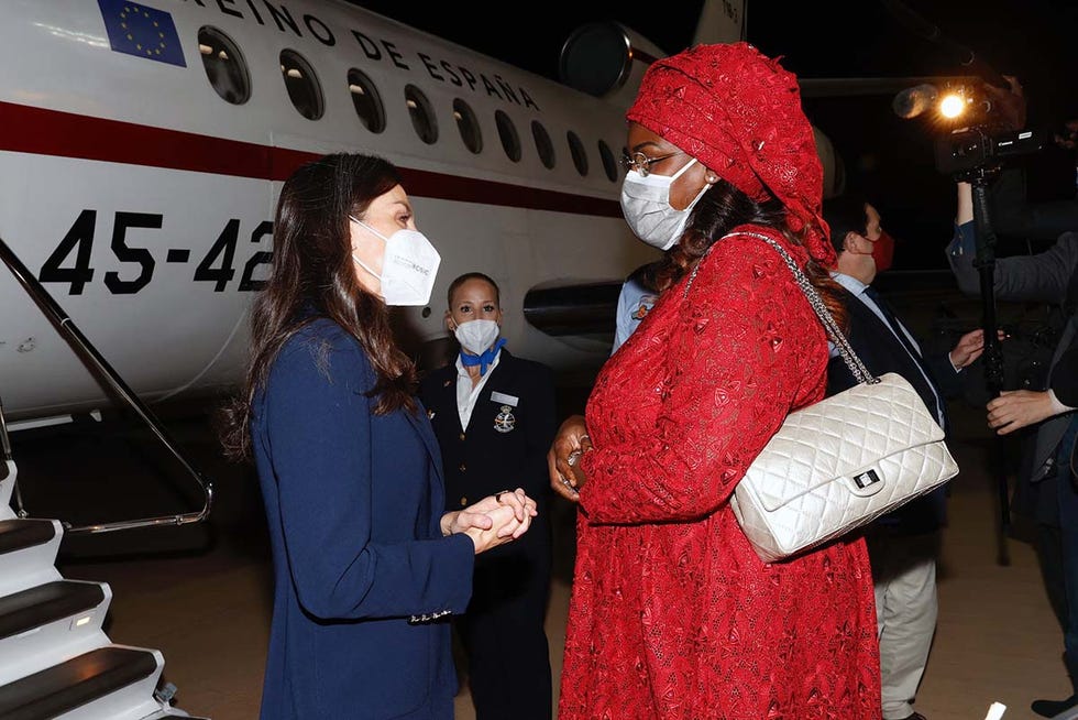 reina letizia en senegal