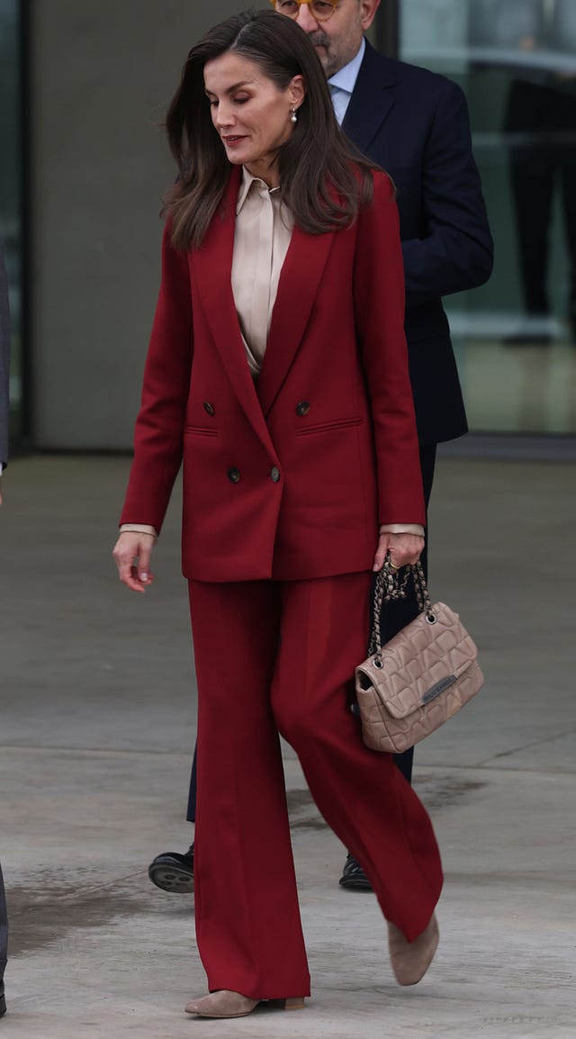 letizia en la inauguracion del hospital universitario de cuenca