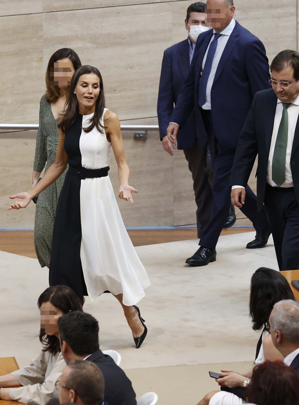 spanish queen letizia during queen letizia 2021 awards in merida badajoz on wednesday, 4 may 2022