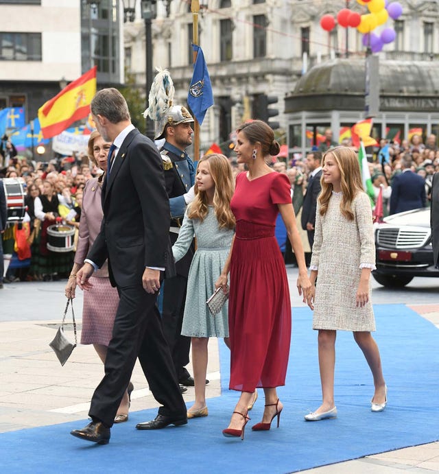 La Familia Real en los Premios Princesa de Asturias
