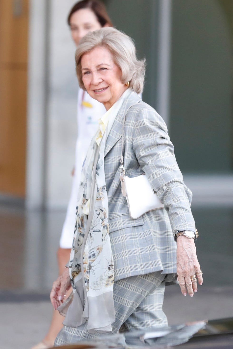 Reina Sofía visita al rey Juan Carlos en el hospital