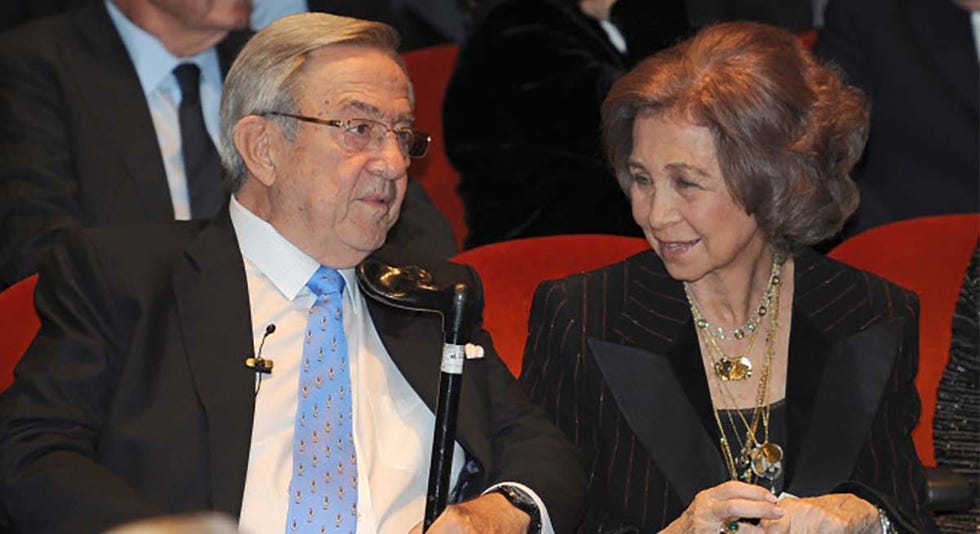 reina sofia y su hermano