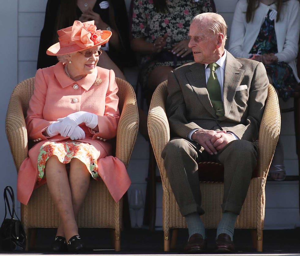 La reina Isabel II de Inglaterra y Felipe de Edimburgo