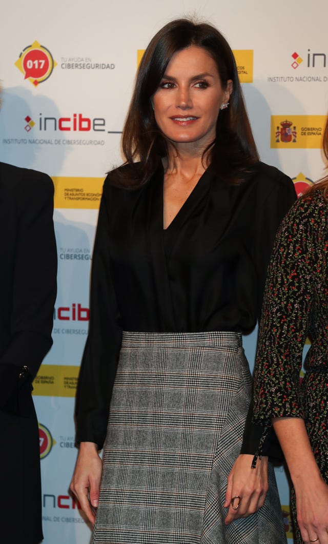 LA REINA LETIZIA EN EL ACTO INAUGURACION EL DIA INTERNACIONAL DE INTERNET SEGURA