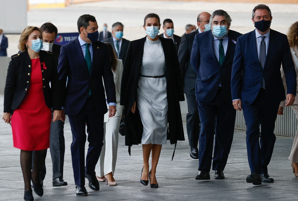 la reina letizia inaugura el summit en sevilla