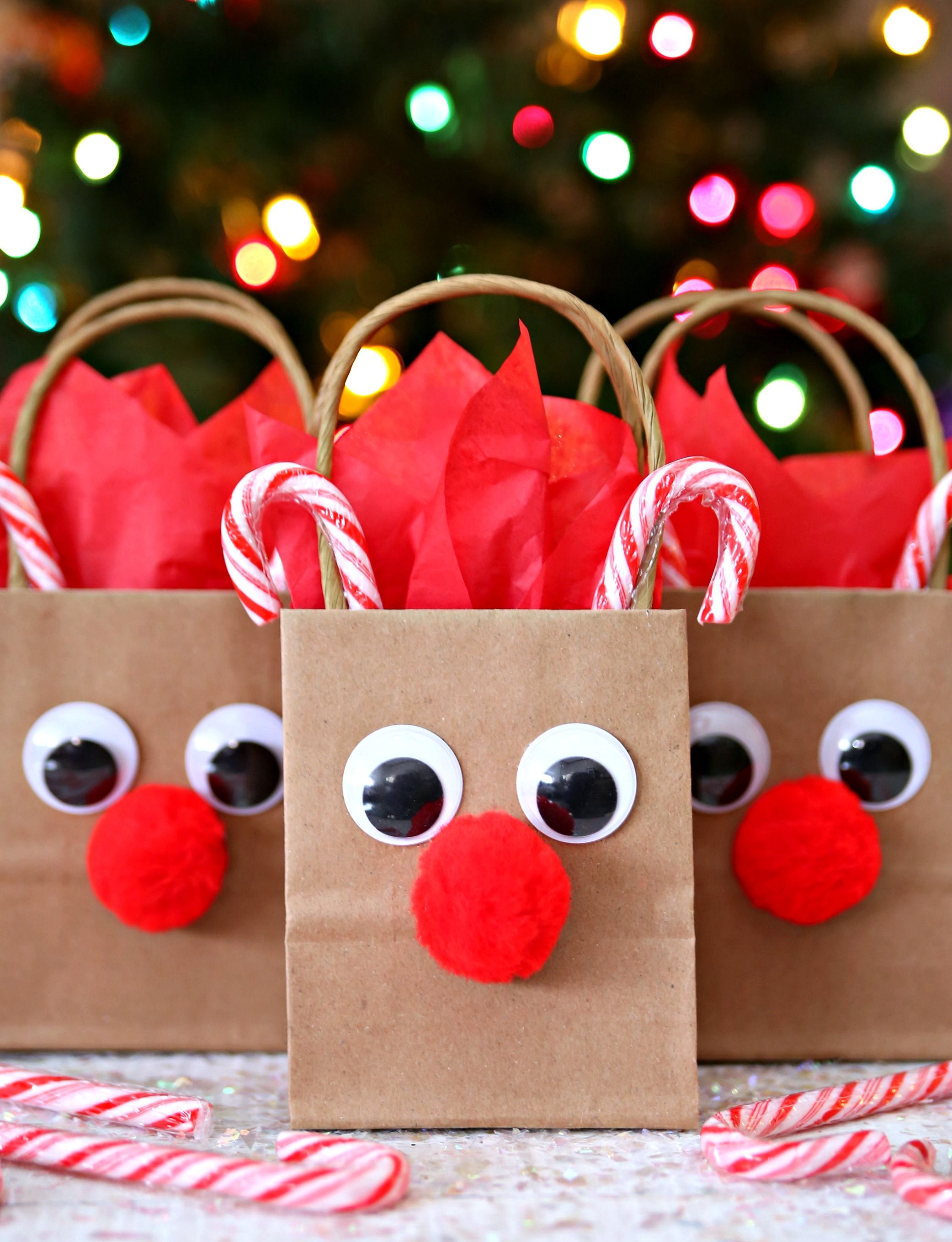 Details more than 155 brown paper christmas gift bags super hot