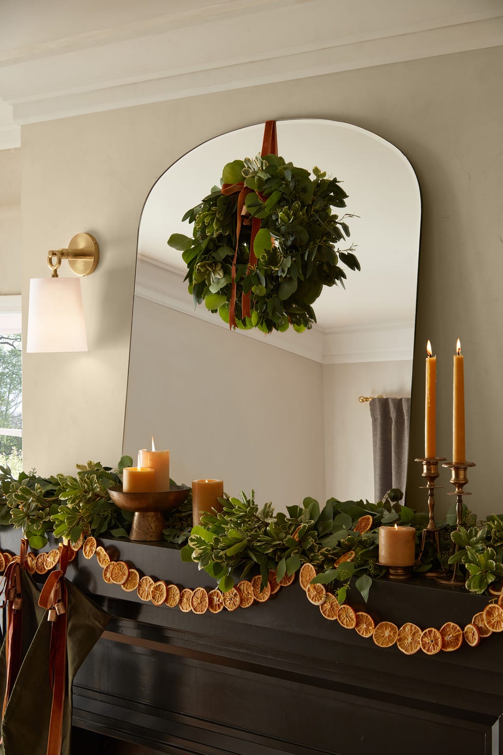 christmas mantel