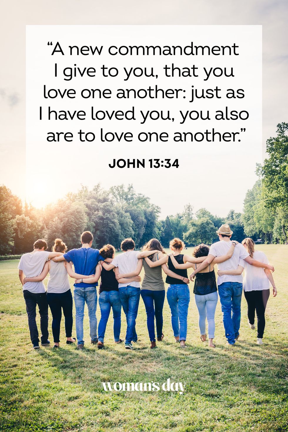relationship in bible verses john 13 34