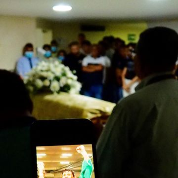 funeral por el boxeador colombiano luis quiñones