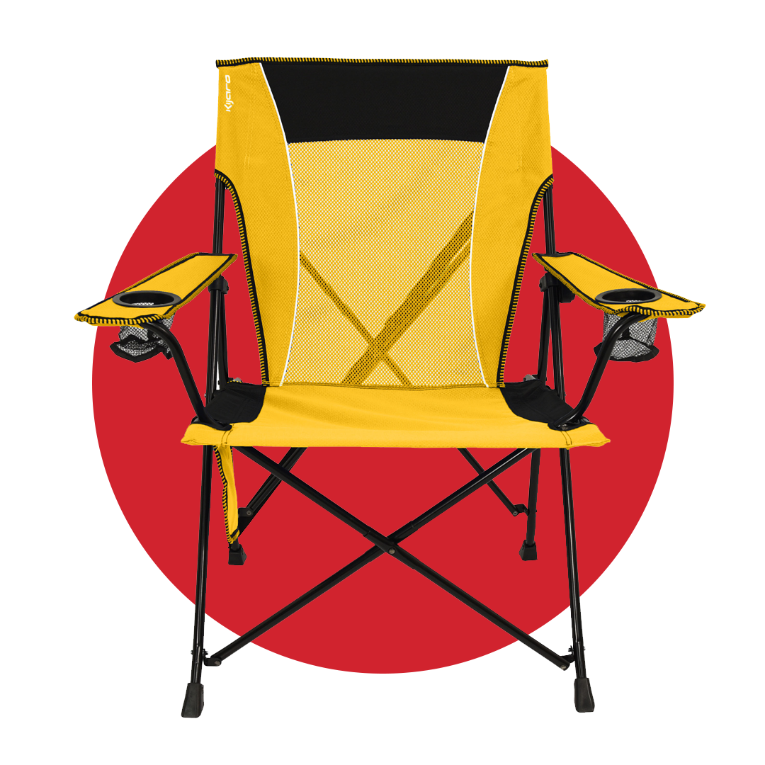 Red, Yellow, Furniture, Chair, Clip art, Illustration, Graphics, 