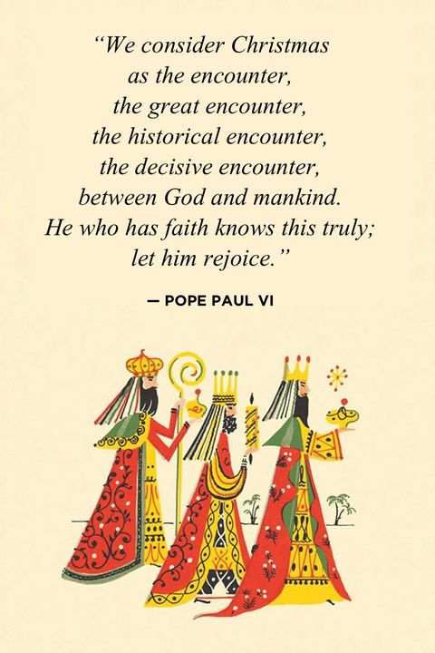 Pope Paul VI Religious Christmas Quotes