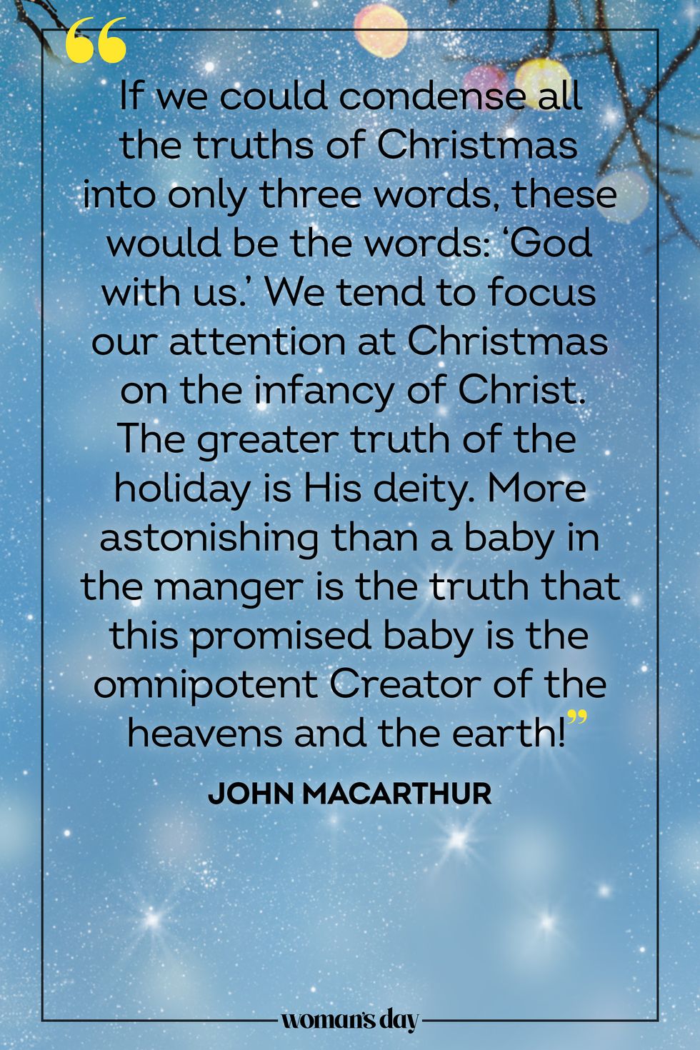 50 Best Christian Christmas Quotes - Short Religious Holiday Sayings
