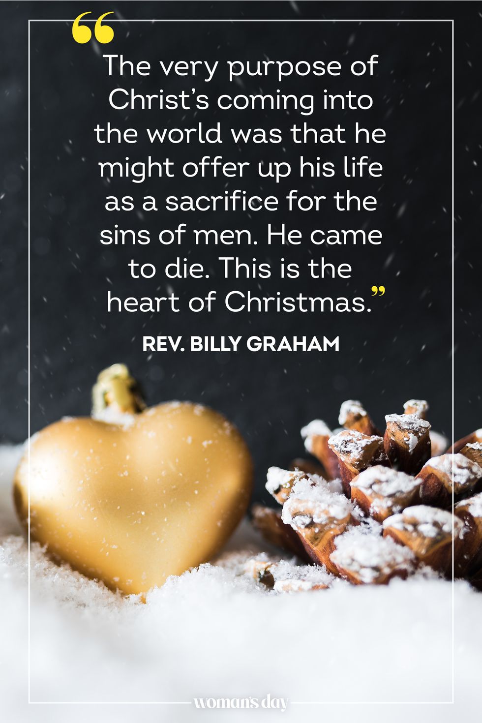 best religious christmas quote by rev billy graham