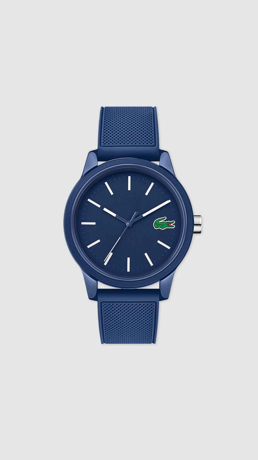 reloj azul de lacoste