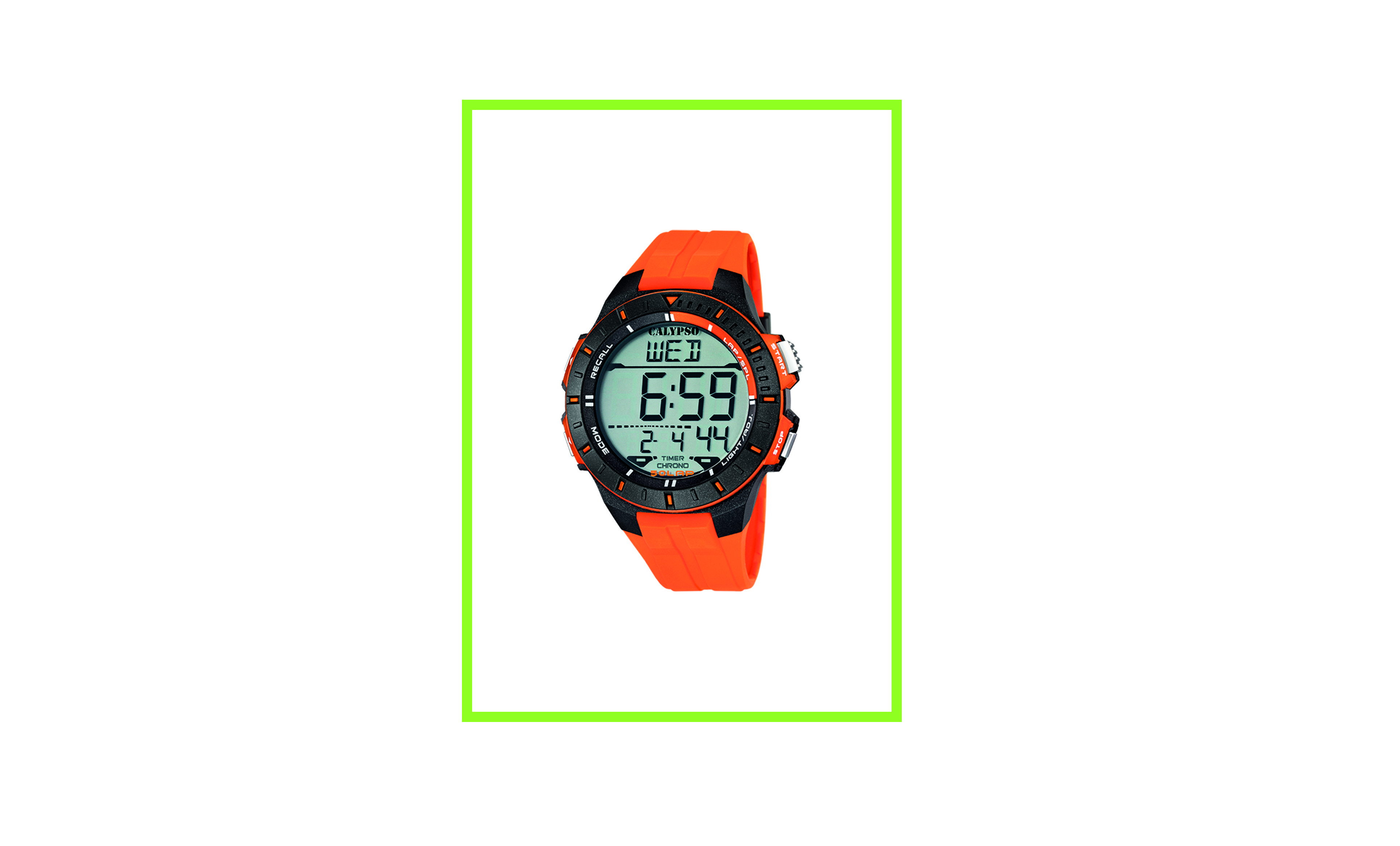 Reloj calypso digital online hombre