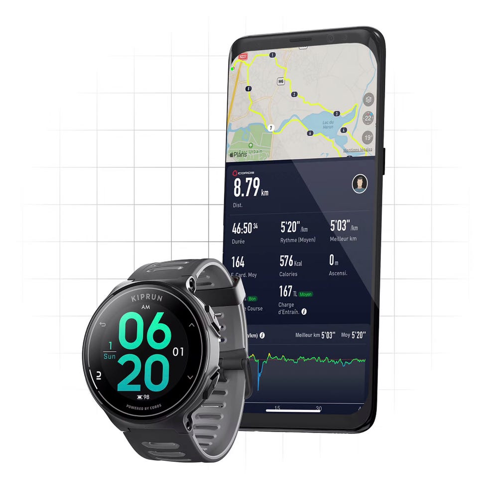 el reloj deportivo kiprun 500 by coros de decathlon