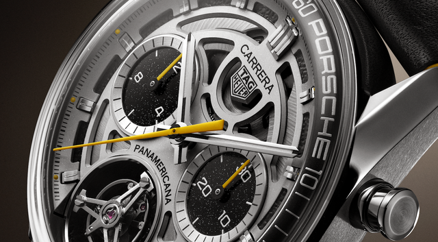 TAG Heuer y Porsche lanzan el reloj Carrera Chronograph Tourbillon