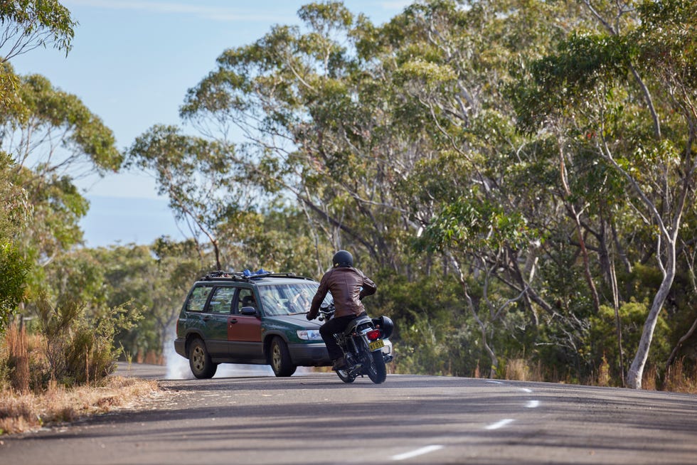 remi home and away collides with oncoming car