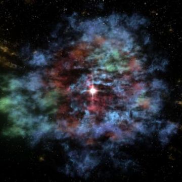 for the first time, a multiwavelength three dimensional reconstruction of a supernova remnant has been created this visualization of cassiopeia a, or cas a, the result of an explosion approximately 330 years ago, uses data from several nasa telescopes