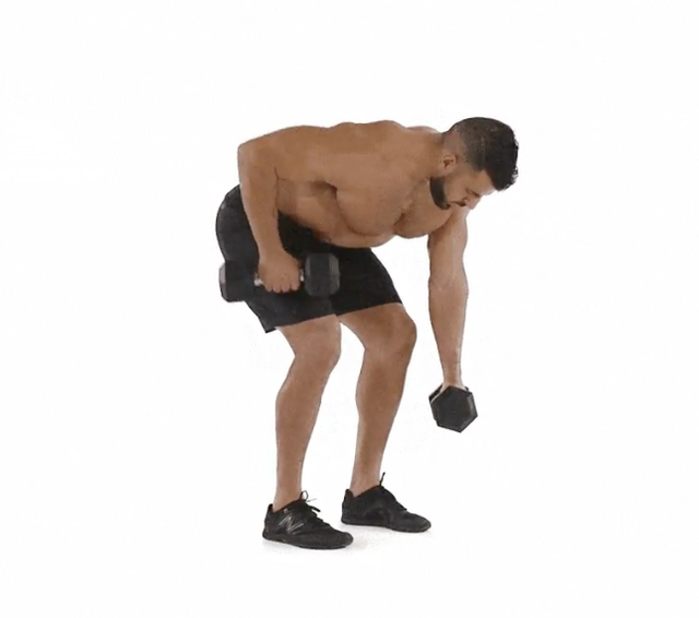 Dumbbell Rowing