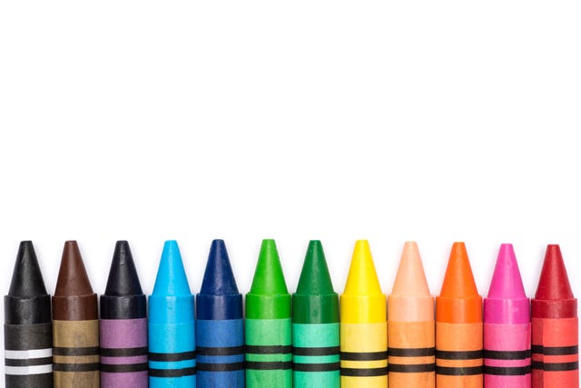 remove coloured pencil crayon stains