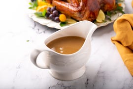 remove gravy stains