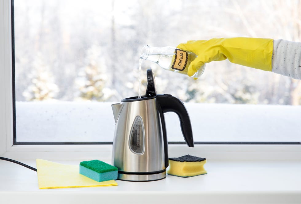 remove limescale stains