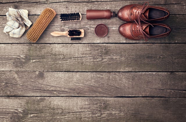 remove shoe polish stains