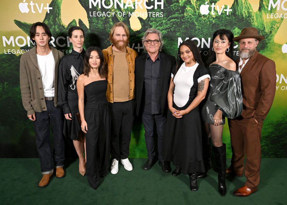 apple tv new series monarch legacy of monsters photo call