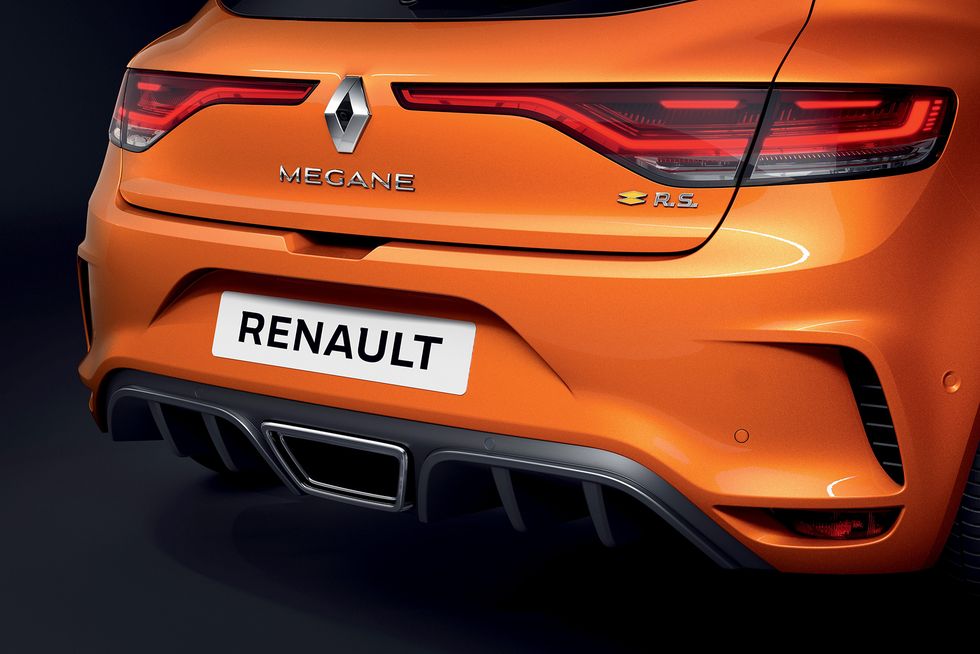 Renault Mégane RS 2020 - trasera