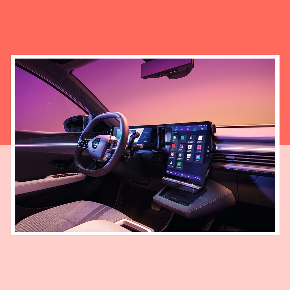 the renault scenic e tech dash