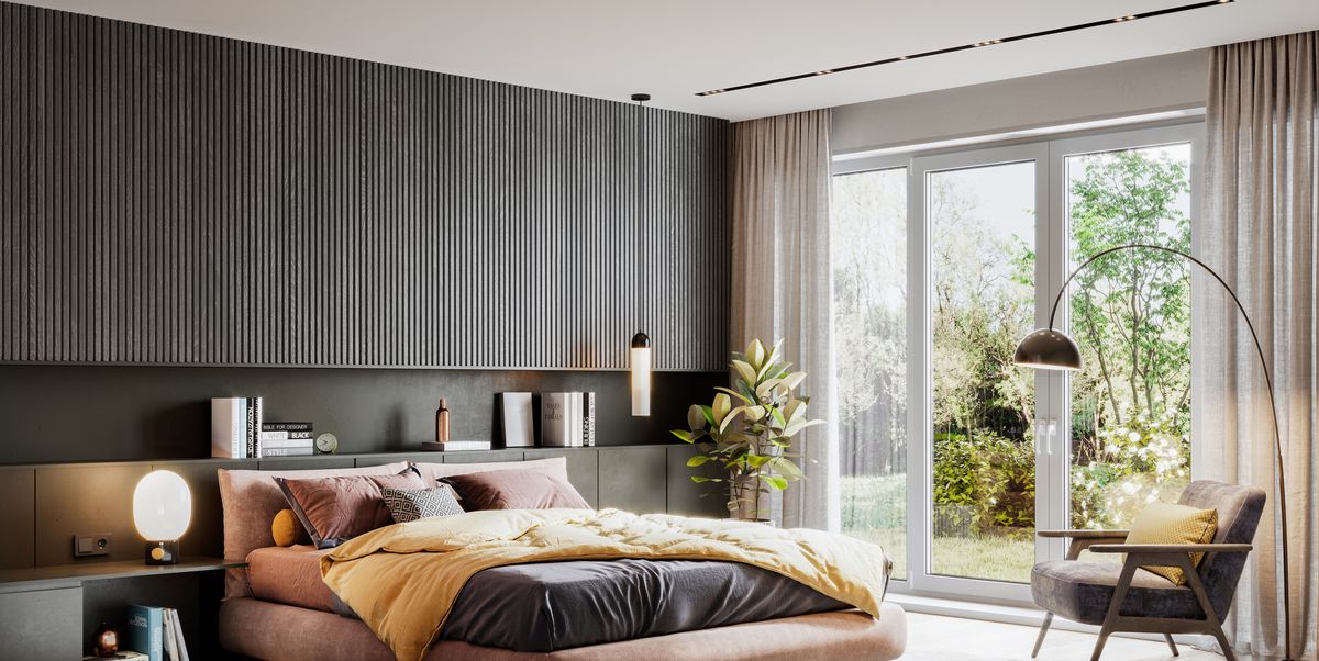 3d rendering of an elegant bedroom