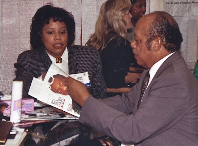 renee cottrell brown and comer cottrell jr at work