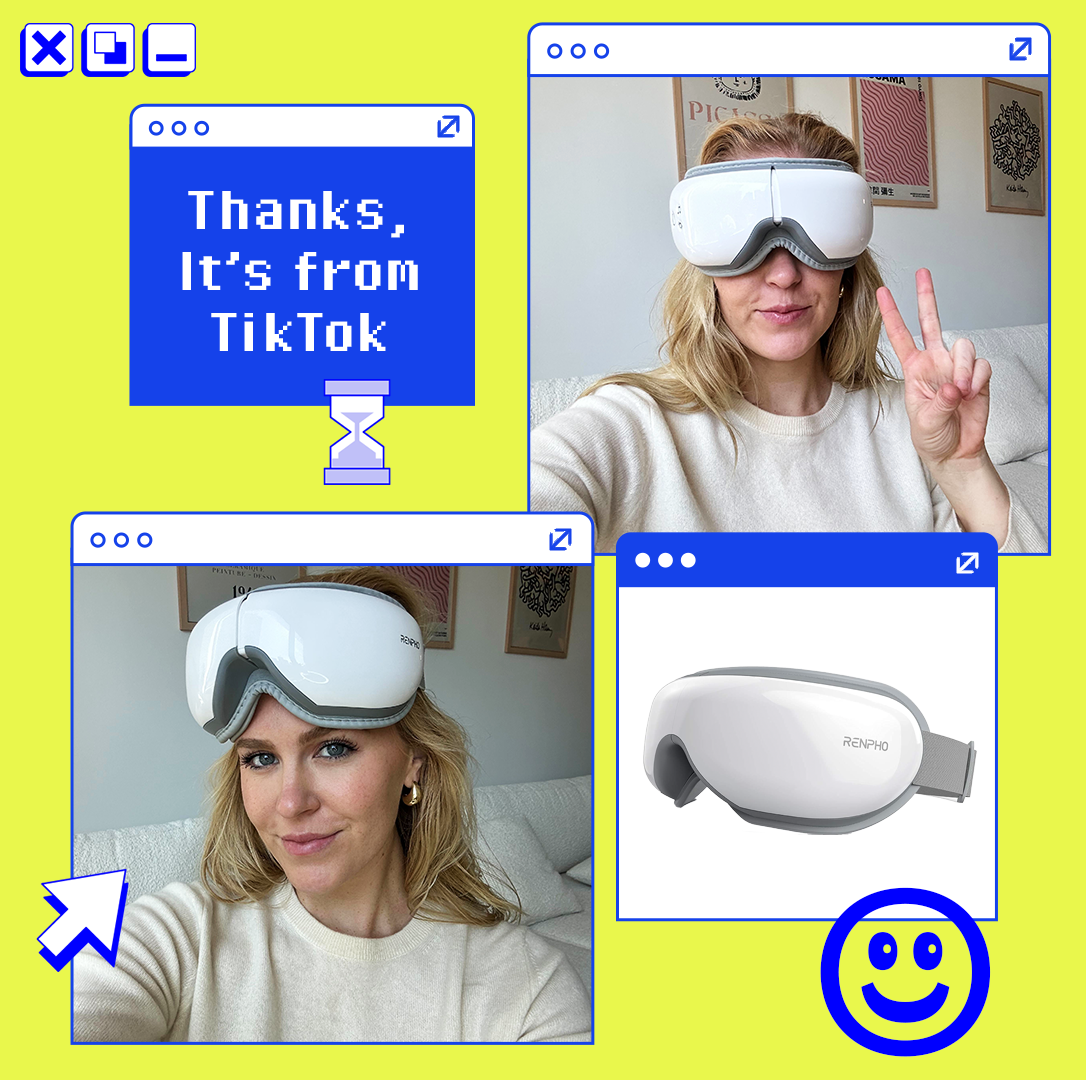 Why I'm Obsessed with the High-Tech Eye Massager I Saw on TikTok (Real Talk: It's Worth Your $$$)