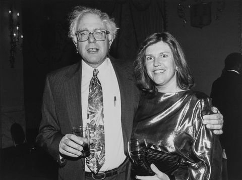 Rep. Bernie Sanders and Jane O'Meara Sanders