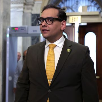 george santos returns to capitol hill after being charged with 13 counts in federal indictment