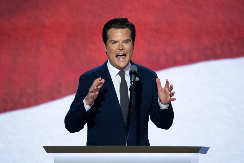 What happened to matt gaetz s face at rnc convention expert weighs in