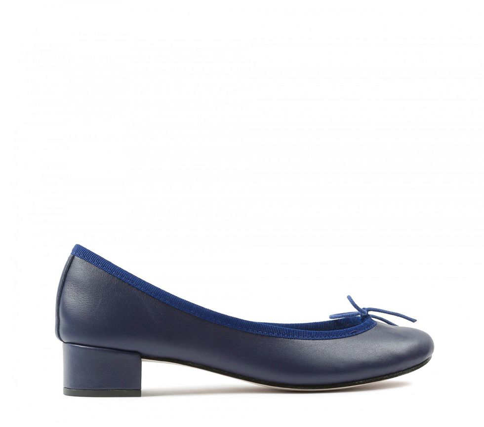 Footwear, Shoe, Court shoe, Electric blue, High heels, Leather, Ballet flat, 