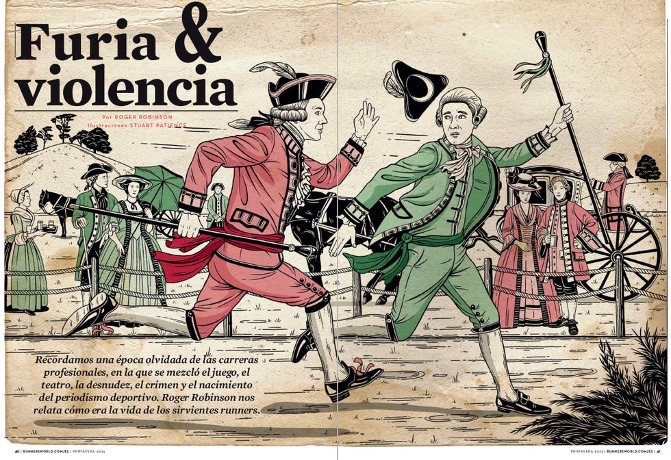 contenidos de la revista runner's world de primavera de 2023 con alex roca