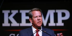 gop gubernatorial candidate brian kemp holds primary night election event