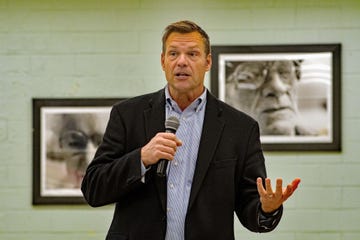 kris kobach meets with lyon country seniors