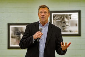 kris kobach meets with lyon country seniors