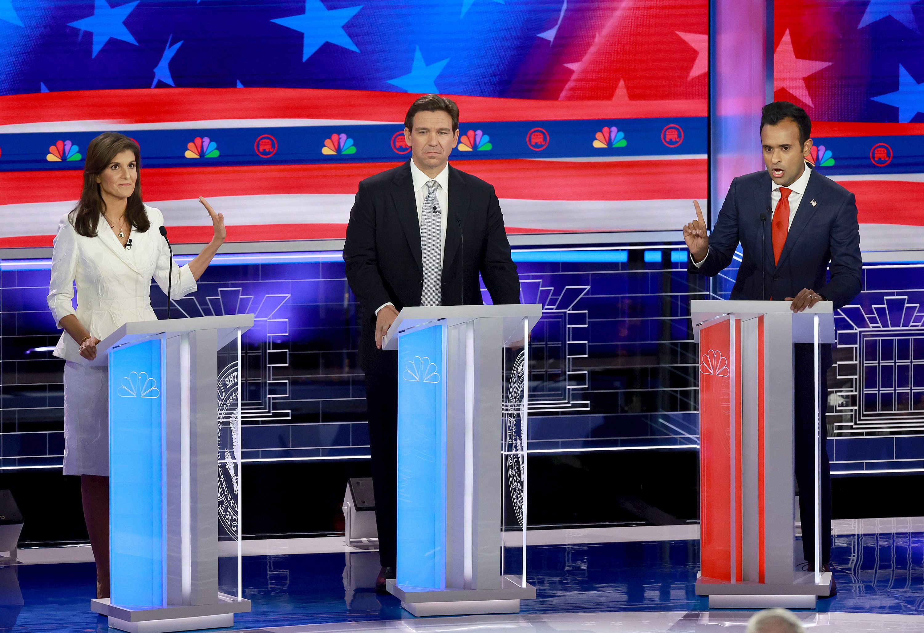 Republican Primary Debate: Nikki Haley and Vivek Ramaswamy Clearly Despise  Each Other