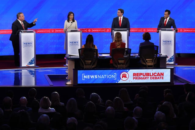 Christie Insults Ramaswamy At Republican Presidential Debate