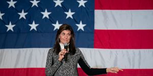 gop presidential candidate nikki haley campaigns in conway, south carolina
