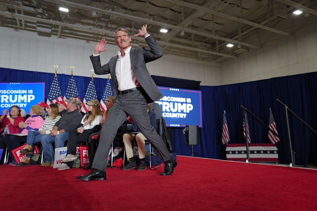 donald trump holds presidential campaign rally in green bay, wisconsin
