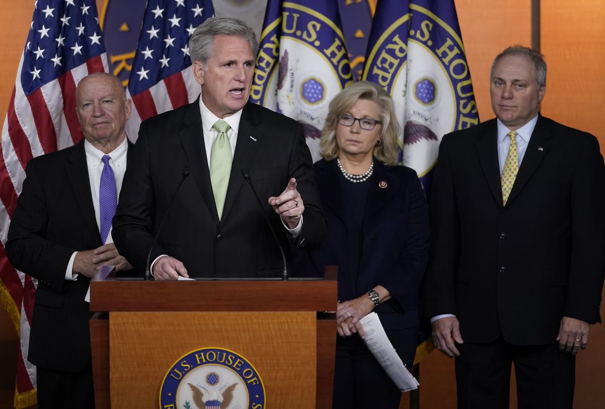House Republican Leaders Speak To The Media On Capitol Hill